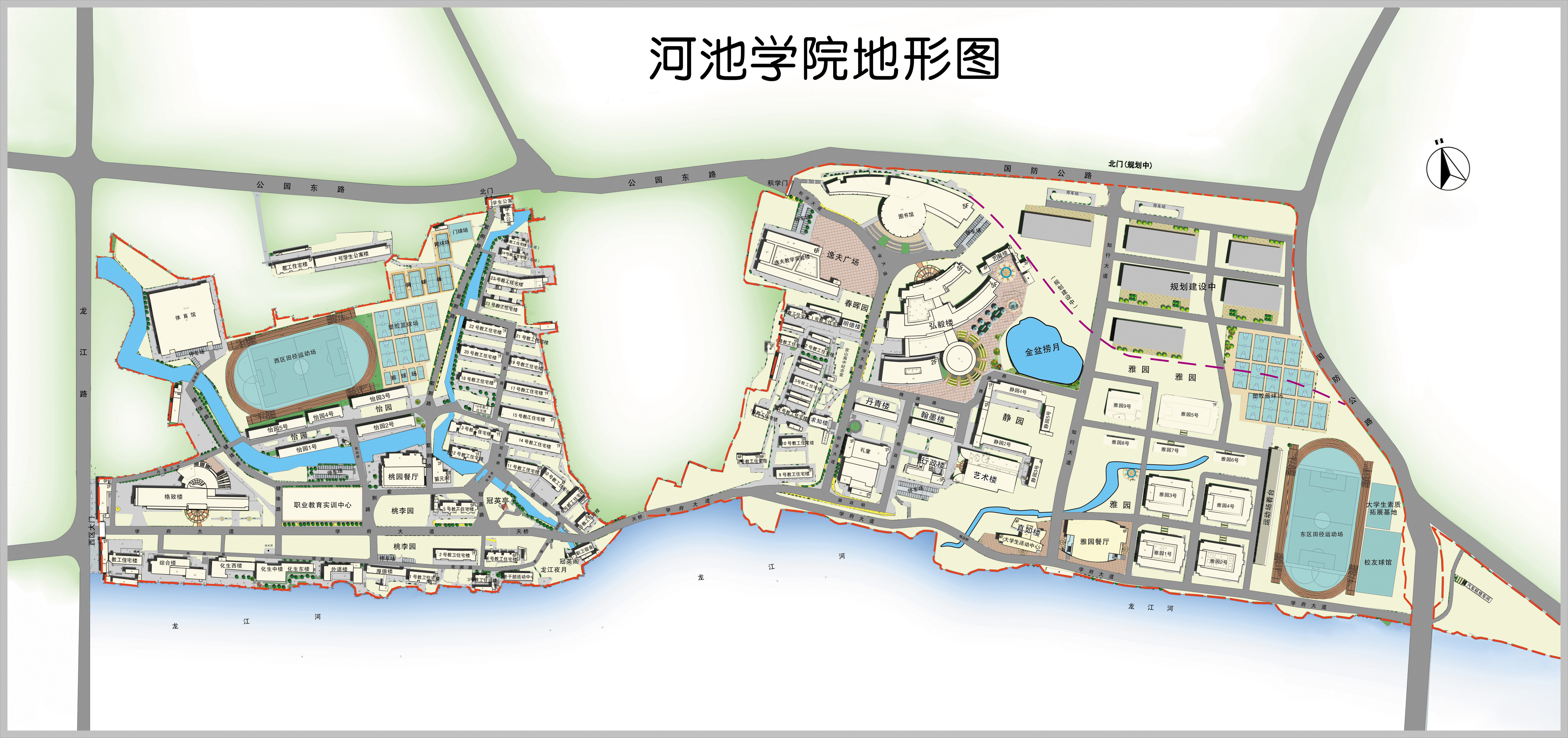 校园地图-欢迎光临河池学院官网